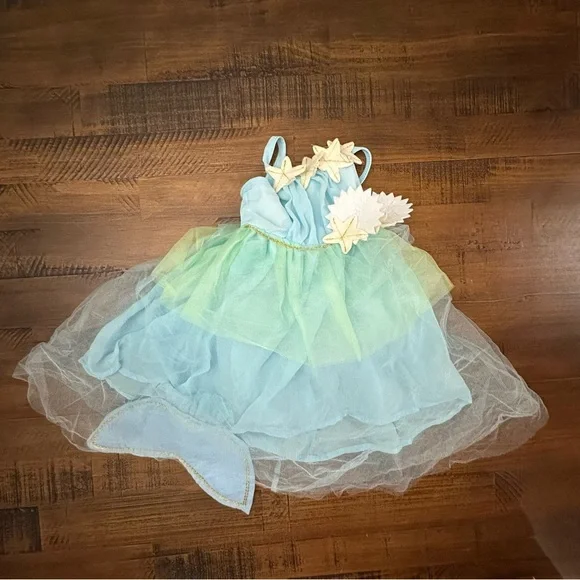 Pottery Barn Kids Infant 0-6 Mos Mermaid 1 Pc Costume